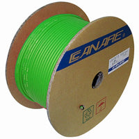 Canare Rack Mini Coax 25G Braid Green - 200M (656 ft) Reel