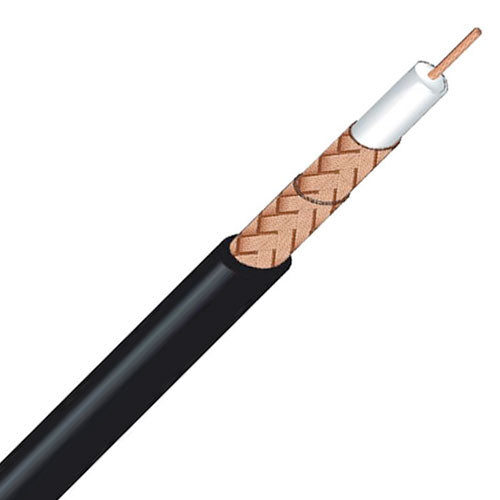 Canare L-4.5CHWS Extra Flexible RG6 18AWG Stranded  HD-SDI Coax - Black 200M (656FT)