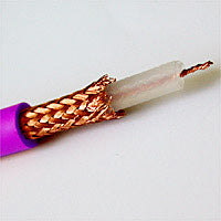 Canare LV61S RG59 Coaxial Video Cable 24G - Cut Footage