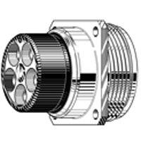 Canare MCF-V5C3 Female Panel Mount Multi Connector