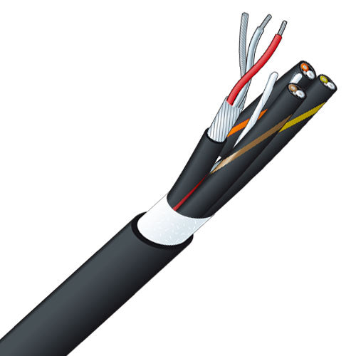 Canare MS202-4P 2-Conductor 25AWG Analog Audio Snake Cable - 4 Channel, 200 Meter Reel