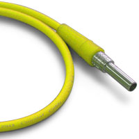 Canare MVPC001F Mini-WECO Mid-Size Video Patch Cord 1 Ft