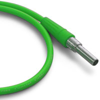 Canare MVPC002F Mini-WECO Mid-Size Video Patch Cord 2 Ft