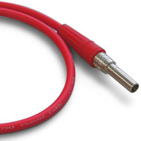 Canare MVPC002F Mini-WECO Mid-Size Video Patch Cord 2 Ft