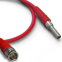 Canare MVPC006FBP Mini-WECO Mid-Size Video Patch to BNC Cable 6 Ft