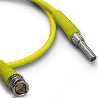 Canare MVPC006FBP Mini-WECO Mid-Size Video Patch to BNC Cable 6 Ft