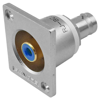 Canare RJ-BCJRU RCA Jack to BNC Jack, Flush Mount, ITT, Nickel