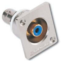 Canare RJ-BCJRU RCA Jack to BNC Jack, Flush Mount, ITT, Nickel