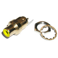 Canare RJ-R RCA Jack to Solder Cup Chassis Mount