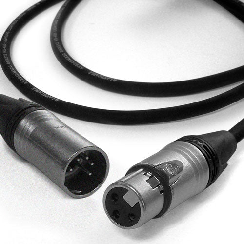 HAVEPro DMX Lighting Cable XLR 5-Pin Male to 3-Pin Female 3 FT