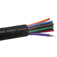 Gepco VS102000 20AWG RG59 10 Channel Video Snake - 1000ft