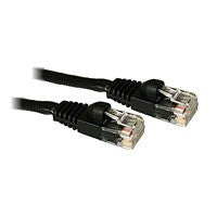 Cat5e Patch Cable Snagless Black - 3Ft