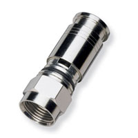 Male F Compress RG6 O-Ring Quad