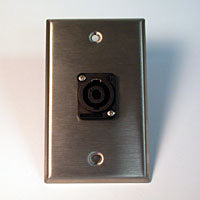 HAVE 1Gang Stainless Wallplate 1Nl2MP