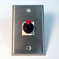 HAVE 1Gang Stainless Wallplate 1TRSF