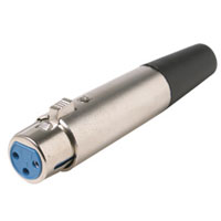 3-Pin XLR Female Cable End Connector