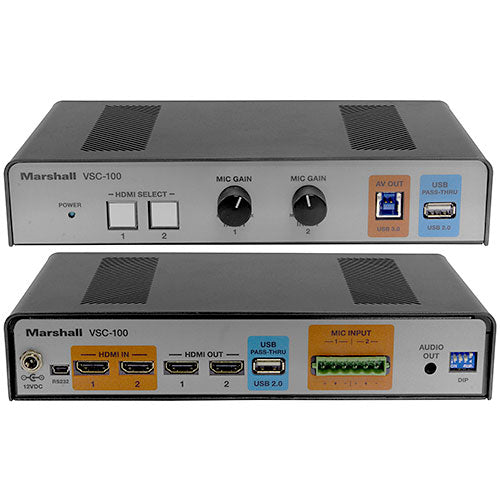Marshall VSC-100 AV UCC Consolidator Bridge, Video Audio Switcher