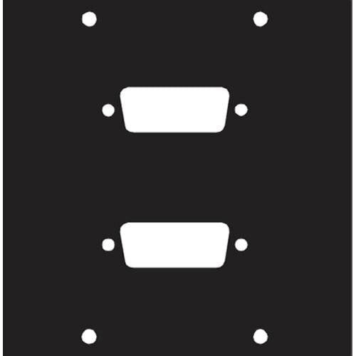 M/A UCP Panel 2 DB15 Punchouts