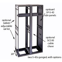 M/A 43 Space Kd Rack Frame 26" Deep
