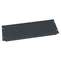 Middle Atlantic 16 Gauge Aluminum Blank Panel 4RU Black Powdercoat