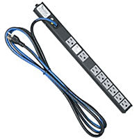 Middle Atlantic PD-815SC-NS Slim Power Strip, 8 Outlet, 15 AMP