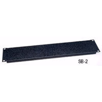 Middle Atlantic SB1 Blank Panel, 1 RU, Textured, Flanged