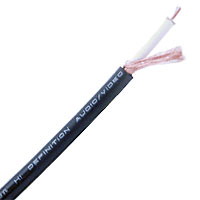 Mogami W2964 24AWG 75-Ohm Mini Coax Cable, Black 656 FT