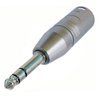 Neutrik Adapter XLR Male-TRS Male Wired