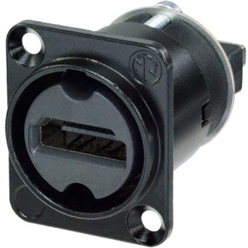 Neutrik NAHDMI-W-B HDMI Feedthrough Black