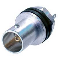 Neutrik NBB75SI Isolated BNC Bulkhead Jack Solder Version