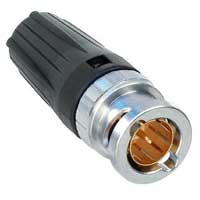 Neutrik BNC NBNC75BLP9 Rear Twist (cable O.D. 4-8mm)