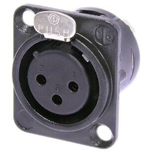 Neutrik NC3FD-L-BAG-01 XLR 3-Pole Female Receptacle, No Latch – Pro ...