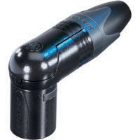 Neutrik Right   Angle 6P XLR XX End Gl