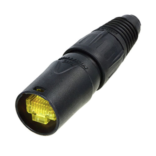 Neutrik NE8MX-B-1 etherCON Cable Connector Carrier, Black Shell