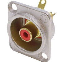 Neutrik NF2D Phono (RCA) Female Chassis Connector, Nickel Housing