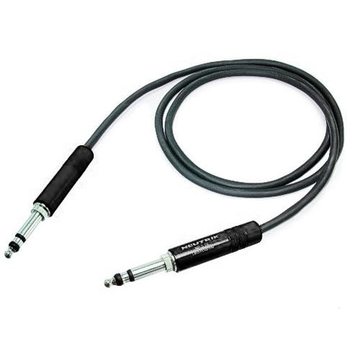 Neutrik NKTB03 1/4" Longframe Patch Cable 1 FT