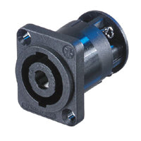 Neutrik NL4MP-ST 4-Pole Speakon Chassis Male Connector, with Screw Terminals