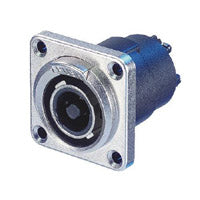 Neutrik Speakon 4 Pole Stx Female Chassis Rect.