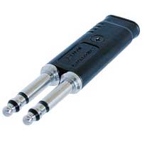 Neutrik NP3TT2 Dual Bantam Patch Plug