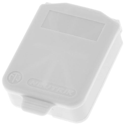 Neutrik SCDX-9 D-Size Hinged Sealing Cover - White