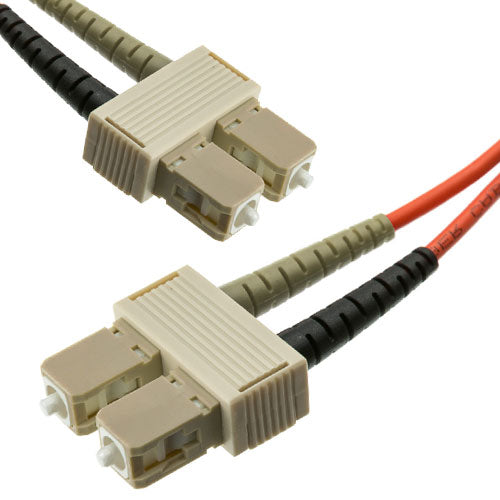 OCC FO Cable 50/125 Multimode OM2 SC-SC Duplex, Orange, 1M