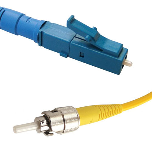 OCC FO Cable 9/125 Singlemode LC-ST Simplex, Yellow, 3M