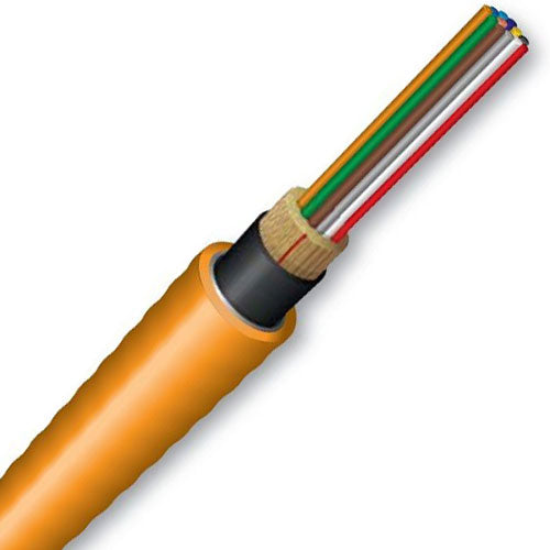 OCC DX006DSLX9YRI2 6-Fiber, Singlemode 9/125, Interlocked Armored Distribution Cable, Riser Rated