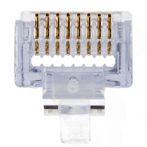 Platinum Tools 100010C EZ-RJ45 Cat6 Connectors, 50 Pc. Clamshell