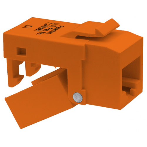 Platinum Tools EZ-SnapJack™ - CAT5e, Various Colors, 10 Pack