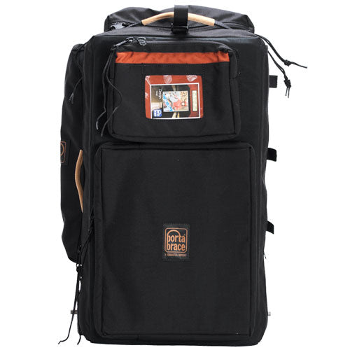 Portabrace WPC-1ORB Wheeled Production Case SM - Off Road Wheels Black