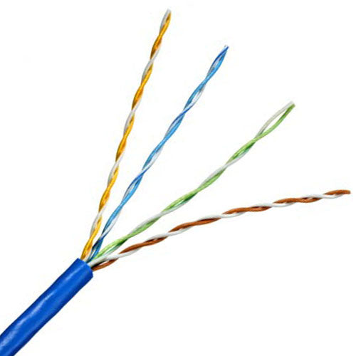Quabbin 2265 DataMax Patch Mini 6 - 28 AWG, 4 Pair, Unshielded, LSZH Jacket, Blue, 1000 FT