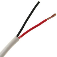 SCP Indoor/Outdoor Pro Grade 12/2 OFC Speaker Cable, HD PVC, White, 500 FT Box