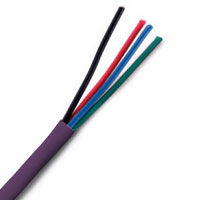 SCP Indoor/Outdoor Pro Grade 14/4 OFC Speaker Cable, HD PVC, 500 FT Box