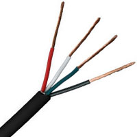 SCP Indoor/Outdoor Pro Grade 16/4 OFC Speaker Cable, HD PVC, 500 FT Box